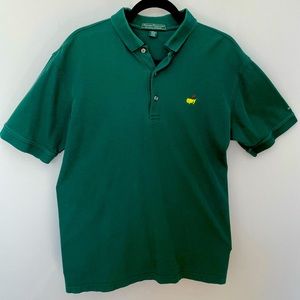 The Masters - Solid Green - Men's - Medium - Polo Shirt